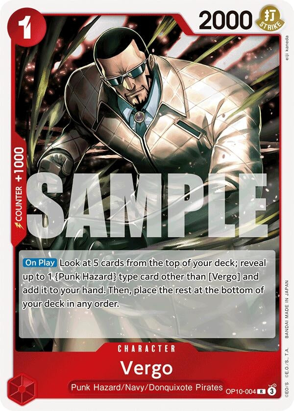 Image for Vergo (OP10-004) (Royal Blood) (OP10) - One Piece Card Game