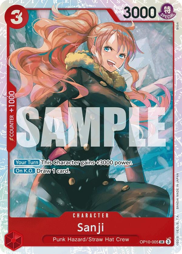 Image for Sanji (OP10-005) (Royal Blood) (OP10) - One Piece Card Game