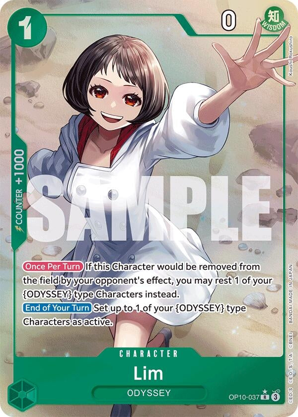 Image for Lim (Parallel) (OP10-037) (Royal Blood) (OP10) - One Piece Card Game