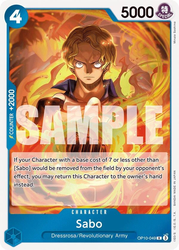 Image for Sabo (OP10-049) (Royal Blood) (OP10) - One Piece Card Game