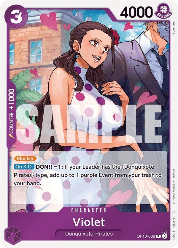 Image for Violet (OP10-062) (Royal Blood) (OP10) - One Piece Card Game