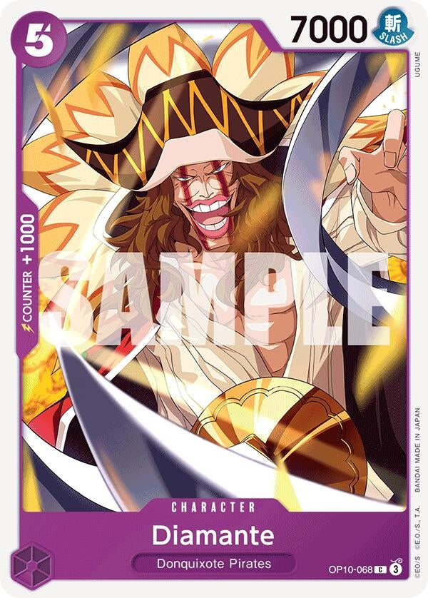 Image for Diamante (OP10-068) (Royal Blood) (OP10) - One Piece Card Game