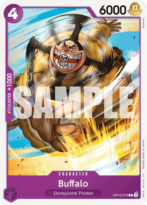 Image for Buffalo (OP10-073) (Royal Blood) (OP10) - One Piece Card Game