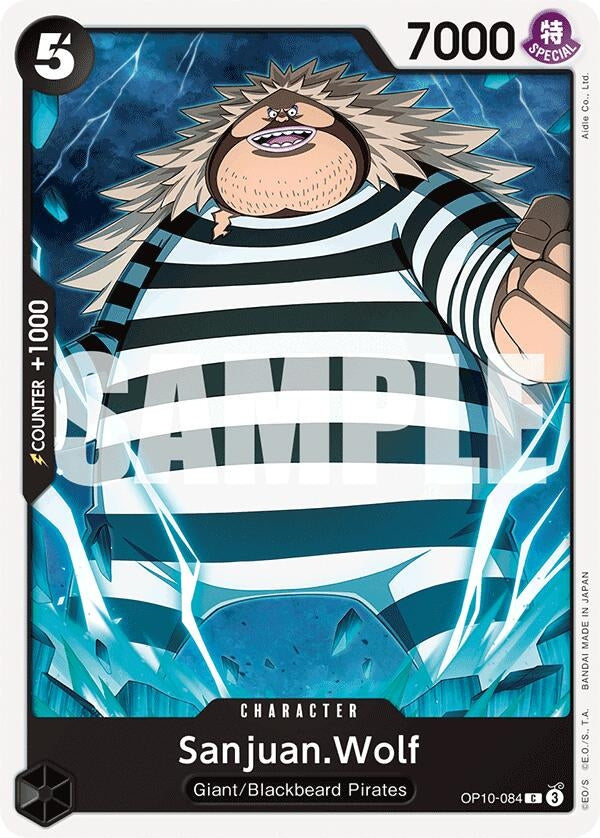 Image for Sanjuan.Wolf (OP10-084) (Royal Blood) (OP10) - One Piece Card Game