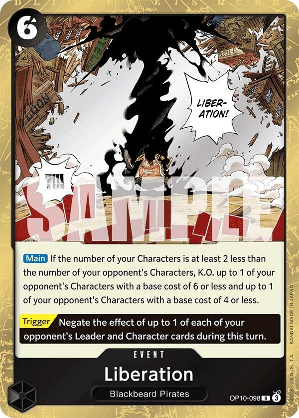 Image for Liberation (OP10-098) (Royal Blood) (OP10) - One Piece Card Game
