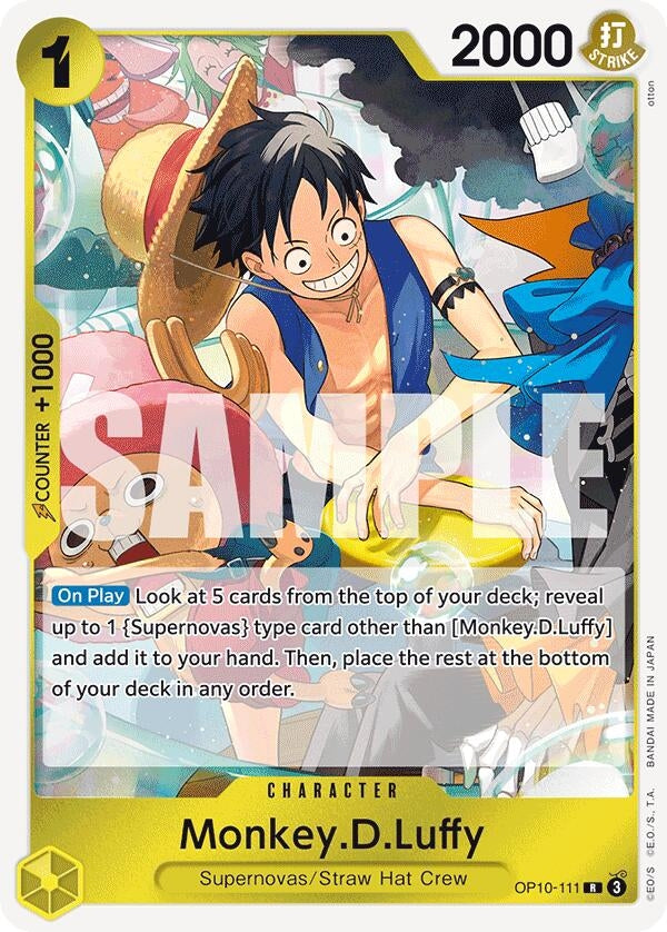 Image for Monkey.D.Luffy (111) (OP10-111) (Royal Blood) (OP10) - One Piece Card Game