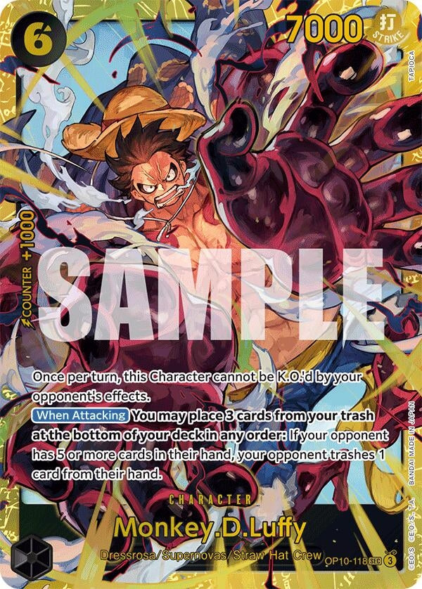 Image for Monkey.D.Luffy (118) (OP10-118) (Royal Blood) (OP10) - One Piece Card Game