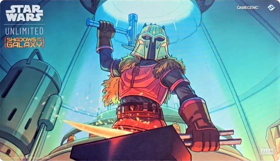 Image for Star Wars: Unlimited Event Exclusive Game Mat - The Armorer (Gen Con Indianapolis 2024) - Playmats