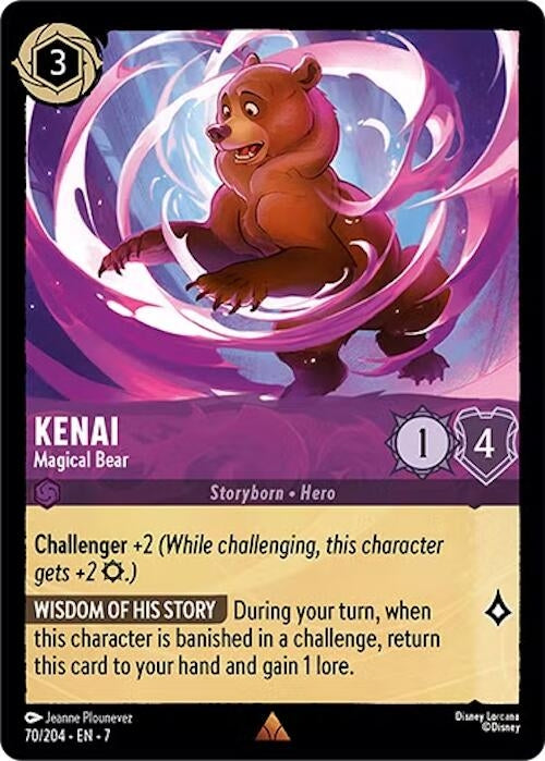 Image for Kenai - Magical Bear (70/204) (Archazia's Island) (7) - Disney Lorcana
