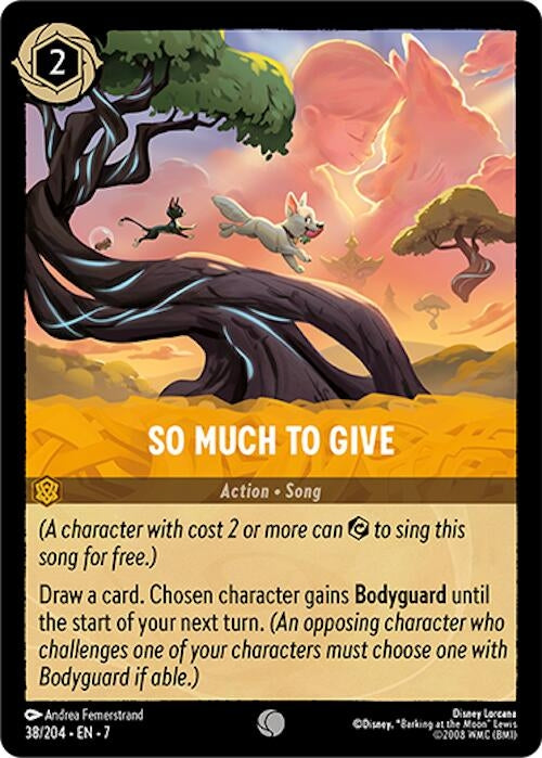 Image for So Much to Give (38/204) (Archazia's Island) (7) - Disney Lorcana