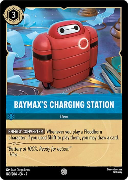Image for Baymax's Charging Station (180/204) (Archazia's Island) (7) - Disney Lorcana