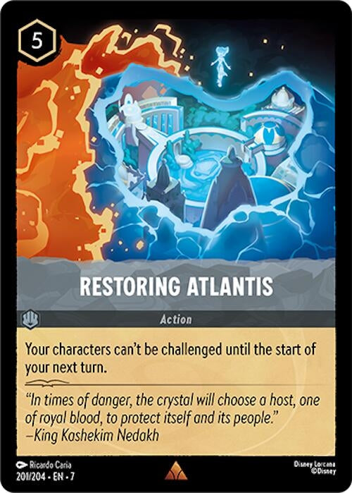 Image for Restoring Atlantis (201/204) (Archazia's Island) (7) - Disney Lorcana