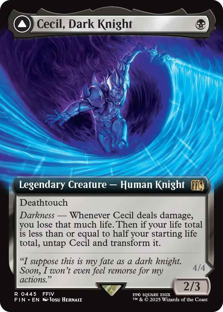 Cecil, Dark Knight (Extended Art) (445) (FINAL FANTASY)