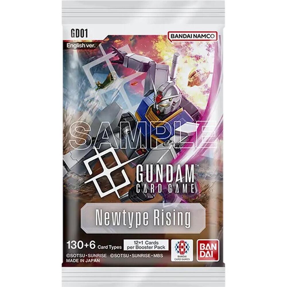 Gundam TCG - GD01 Newtype Rising Booster Pack - PokeBox USA