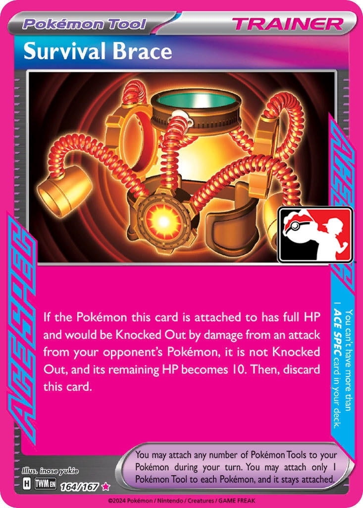 Image for Survival Brace (164/167) (Prize Pack Series Cards) - Pokemon