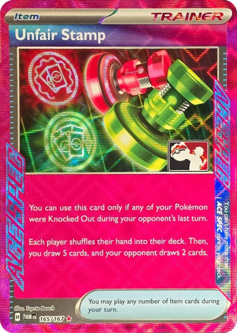 Image for Unfair Stamp (165/167) (Prize Pack Series Cards) - Pokemon
