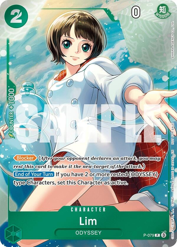 Image for Lim (Event Pack Vol. 6) (P-079) (One Piece Promotion Cards) (OP-PR) - One Piece Card Game