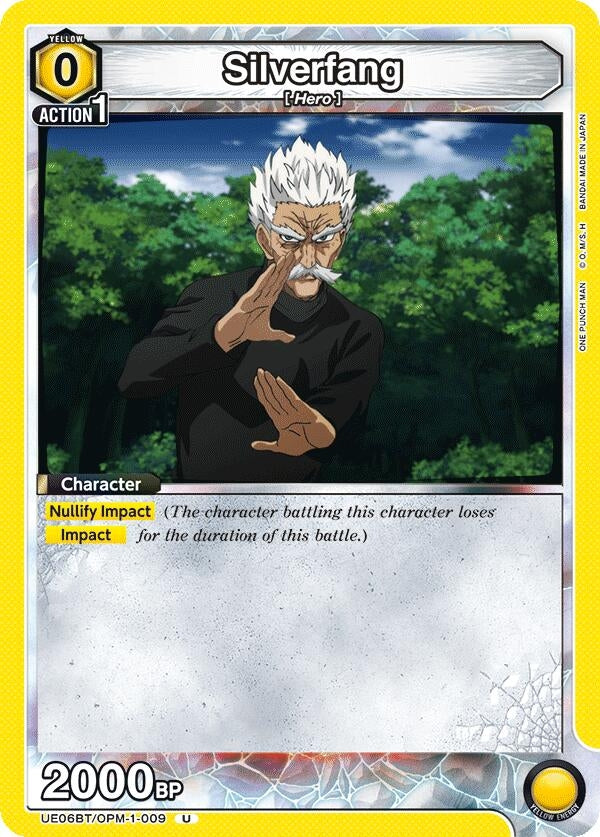 Image for Silverfang (009) (UE06BT/OPM-1-009) (UE06BT: One Punch Man) (UE06BT) - Union Arena