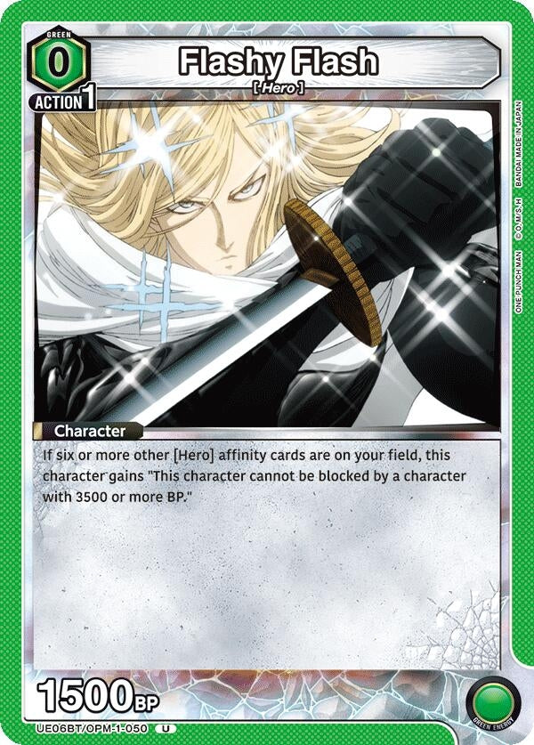 Image for Flashy Flash (UE06BT/OPM-1-050) (UE06BT: One Punch Man) (UE06BT) - Union Arena