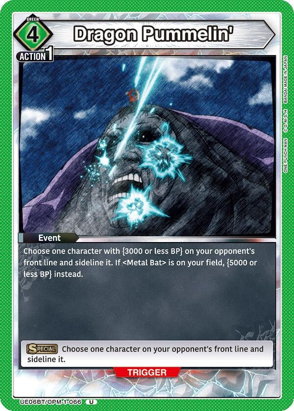 Image for Dragon Pummelin' (UE06BT/OPM-1-066) (UE06BT: One Punch Man) (UE06BT) - Union Arena