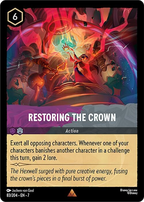 Image for Restoring the Crown (83/204) (Archazia's Island) (7) - Disney Lorcana