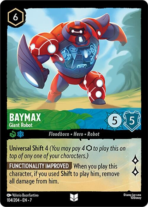 Image for Baymax - Giant Robot (104/204) (Archazia's Island) (7) - Disney Lorcana