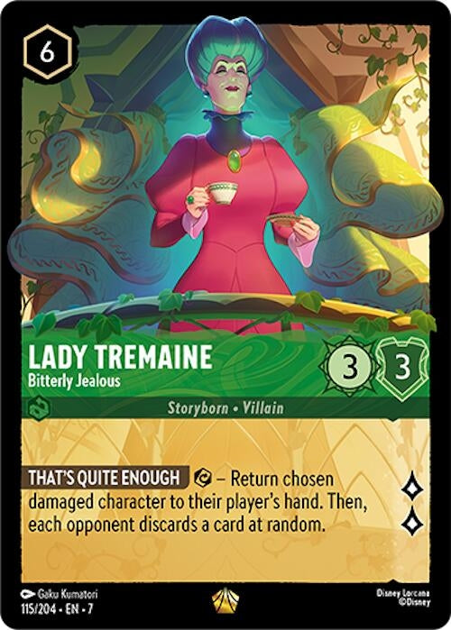 Image for Lady Tremaine - Bitterly Jealous (115/204) (Archazia's Island) (7) - Disney Lorcana