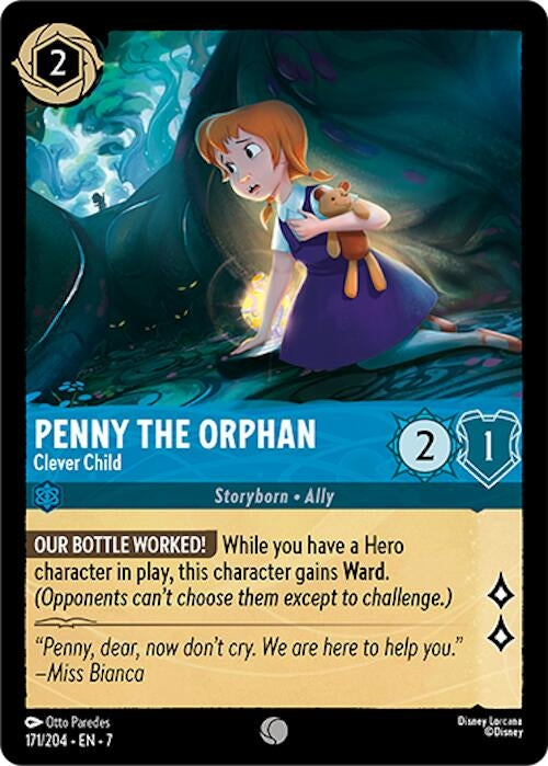 Image for Penny the Orphan - Clever Child (171/204) (Archazia's Island) (7) - Disney Lorcana