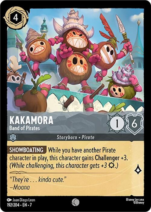 Image for Kakamora - Band of Pirates (192/204) (Archazia's Island) (7) - Disney Lorcana