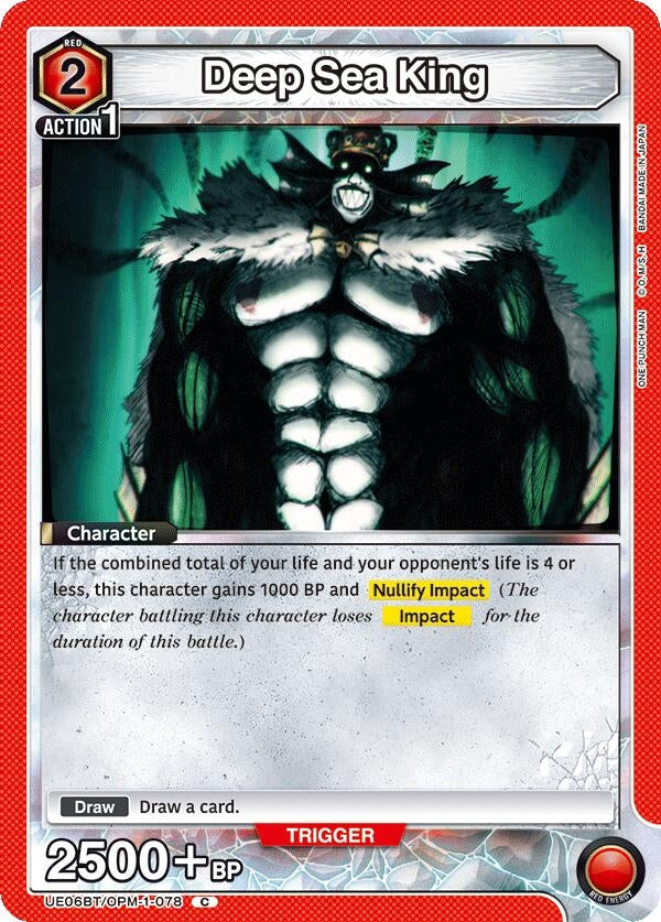 Image for Deep Sea King (UE06BT/OPM-1-078) (UE06BT: One Punch Man) (UE06BT) - Union Arena