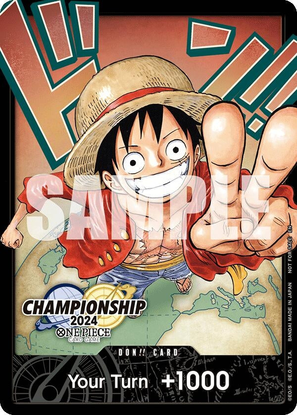 Image for DON!! Card (Championship 2024 World Final) (One Piece Promotion Cards) (OP-PR) - One Piece Card Game