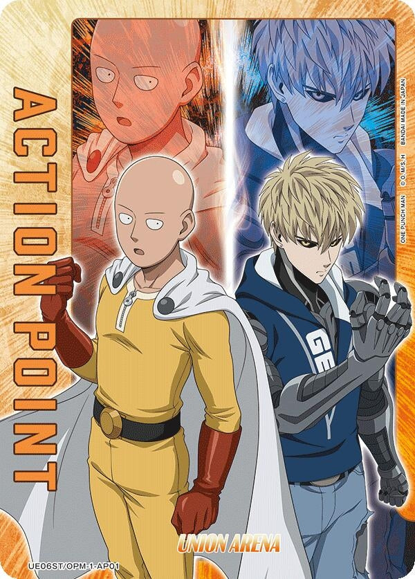 Image for Action Point Card (AP01) (UE06ST/OPM-1-AP01) (UE06ST: One Punch Man Starter Deck) (UE06ST) - Union Arena