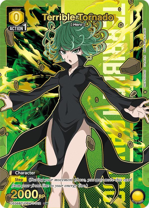 Image for Terrible Tornado (012) (C*) (UE06BT/OPM-1-012) (UE06BT: One Punch Man) (UE06BT) - Union Arena