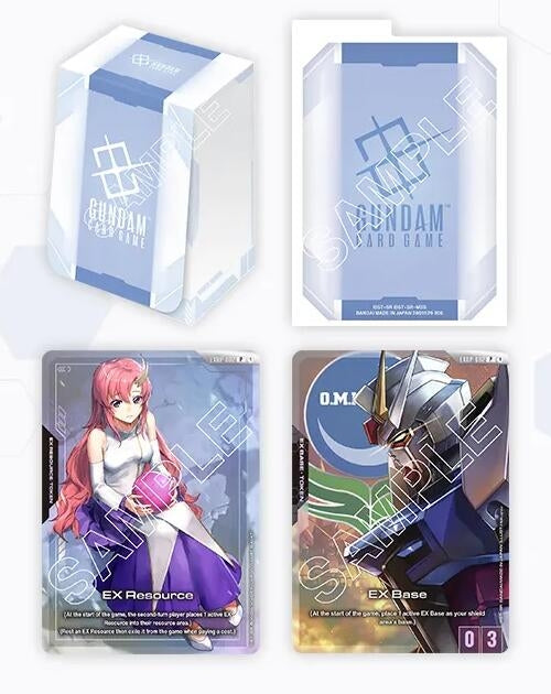 Image for Gundam Card Game - Official Card Case Set 01 - Deck Boxes