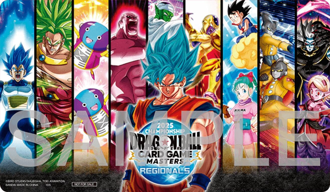 Image for Dragon Ball Super Card Game: 2025 Championship Regionals Playmat - Playmats