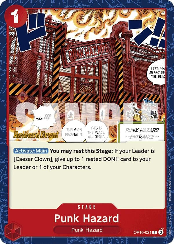 Image for Punk Hazard (OP10-021) (Royal Blood Release Event Cards) (OP10 RE) - One Piece Card Game