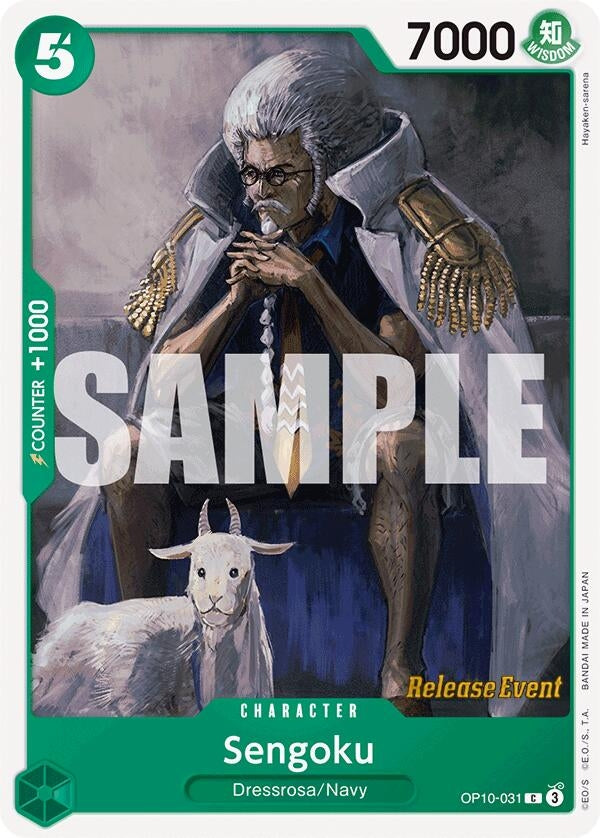 Image for Sengoku (OP10-031) (Royal Blood Release Event Cards) (OP10 RE) - One Piece Card Game