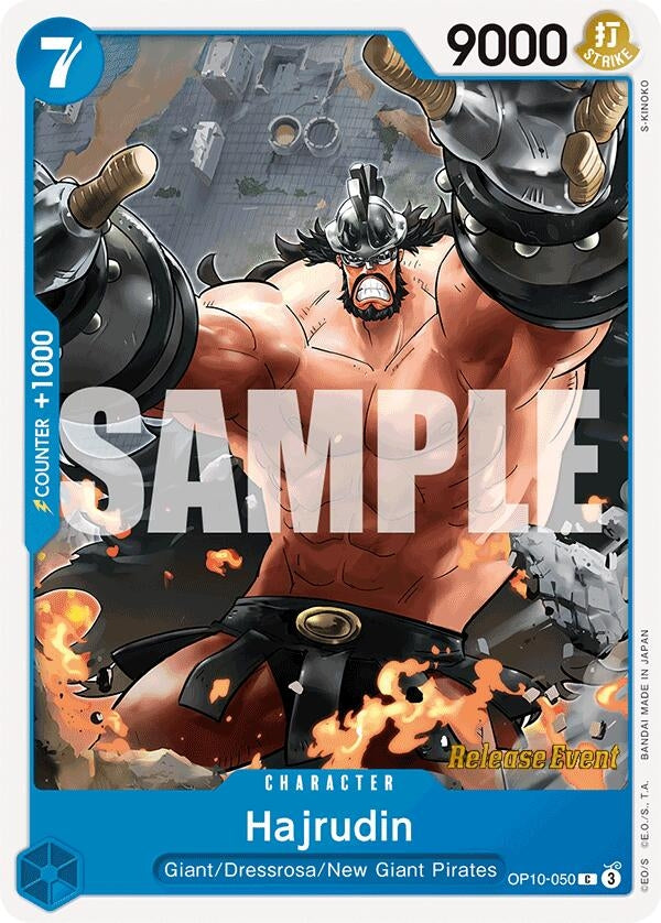 Image for Hajrudin (OP10-050) (Royal Blood Release Event Cards) (OP10 RE) - One Piece Card Game