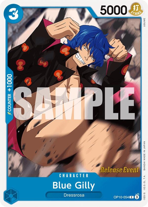 Image for Blue Gilly (OP10-054) (Royal Blood Release Event Cards) (OP10 RE) - One Piece Card Game