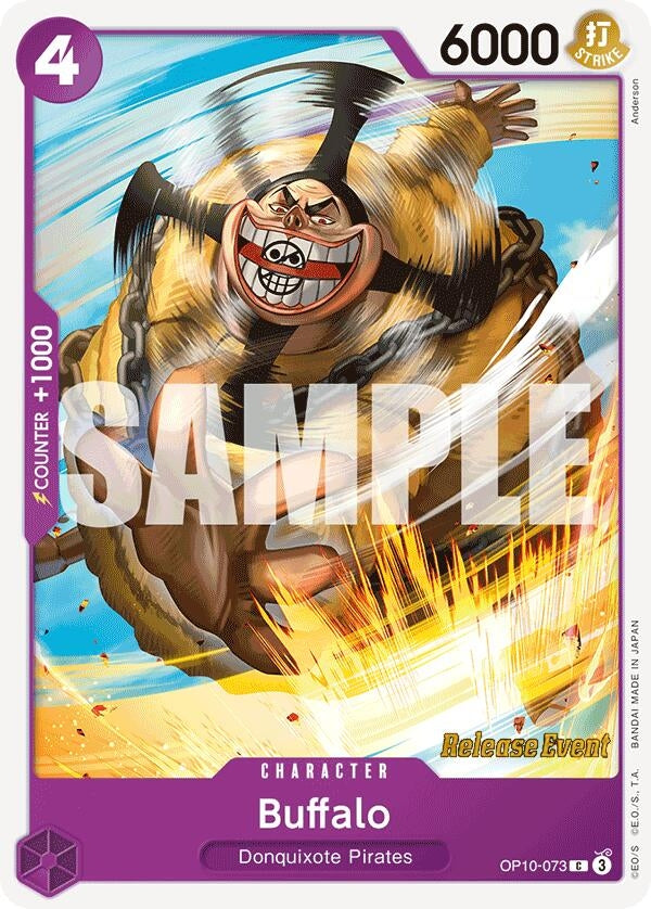 Image for Buffalo (OP10-073) (Royal Blood Release Event Cards) (OP10 RE) - One Piece Card Game