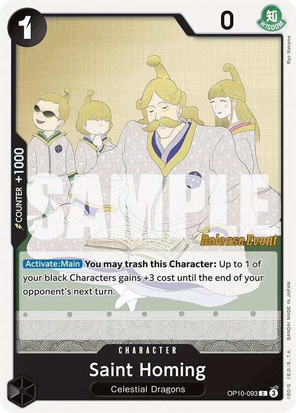 Image for Saint Homing (OP10-093) (Royal Blood Release Event Cards) (OP10 RE) - One Piece Card Game