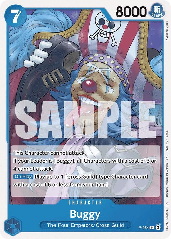 Image for Buggy (OP10 Release Event) (P-084) (One Piece Promotion Cards) (OP-PR) - One Piece Card Game