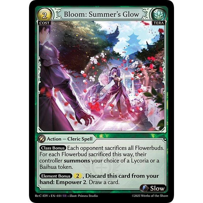 Bloom: Summer's Glow (031) (Diao Chan Re: Collection, Idyll Corsage) - PokeBox USA