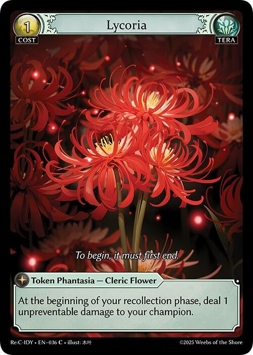Image for Lycoria (036) (Diao Chan Re: Collection, Idyll Corsage) (IDLCRS) - Grand Archive TCG