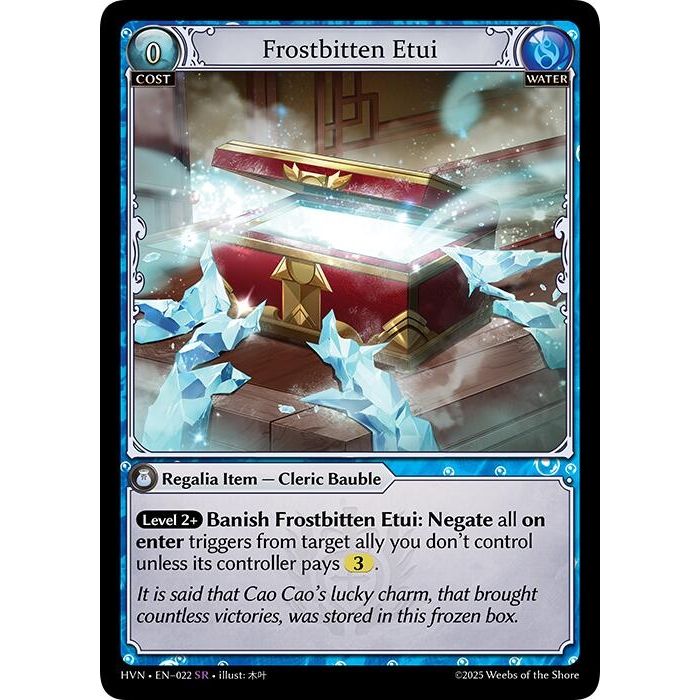 Image for Frostbitten Etui (022) (Abyssal Heaven) - Grand Archive TCG