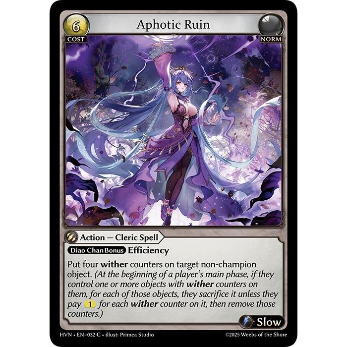 Image for Aphotic Ruin (032) (Abyssal Heaven) - Grand Archive TCG