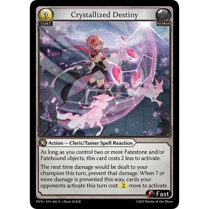 Image for Crystallized Destiny (042) (Abyssal Heaven) - Grand Archive TCG