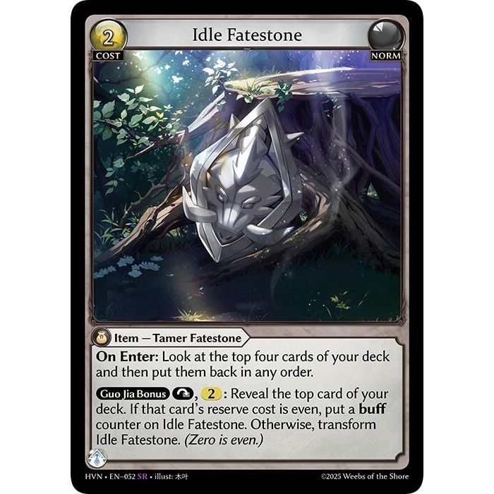 Image for Idle Fatestone // Bolstered Boar (052) (Abyssal Heaven) - Grand Archive TCG