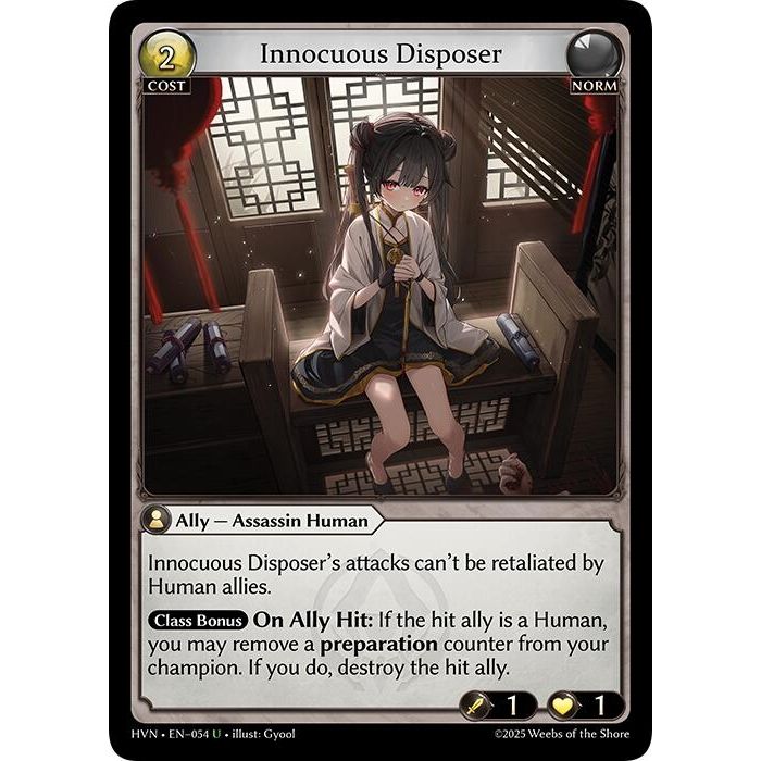 Image for Innocuous Disposer (054) (Abyssal Heaven) - Grand Archive TCG
