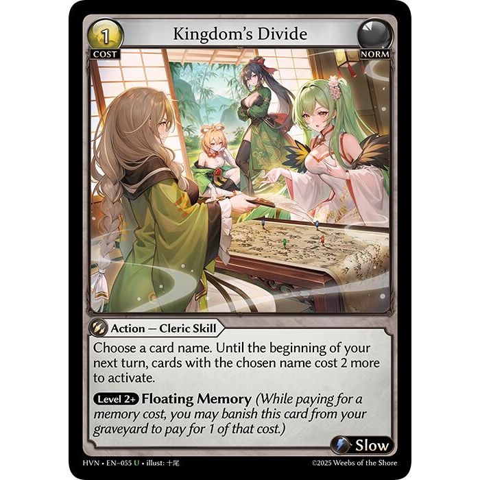 Image for Kingdom's Divide (055) (Abyssal Heaven) - Grand Archive TCG